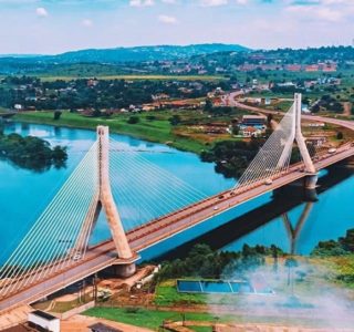 The Nile Bridge in Uganda