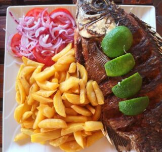 Whole Fish Lunch Entebbe