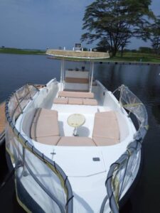 boat cruise hire entebbe